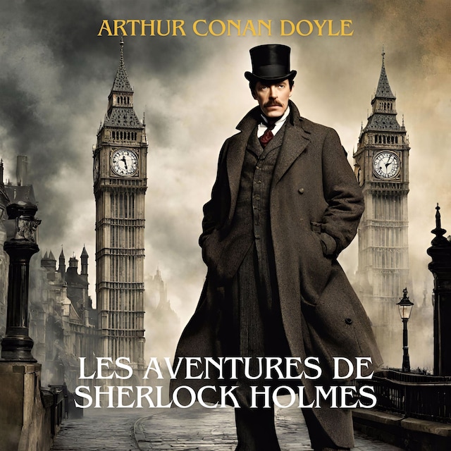 Kirjankansi teokselle Les Aventures de Sherlock Holmes