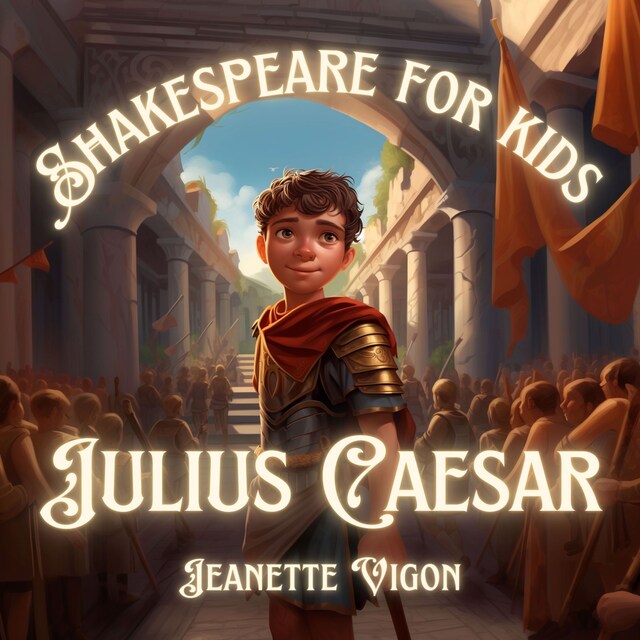 Copertina del libro per Julius Caesar | Shakespeare for kids