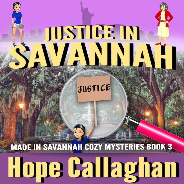 Kirjankansi teokselle Justice in Savannah