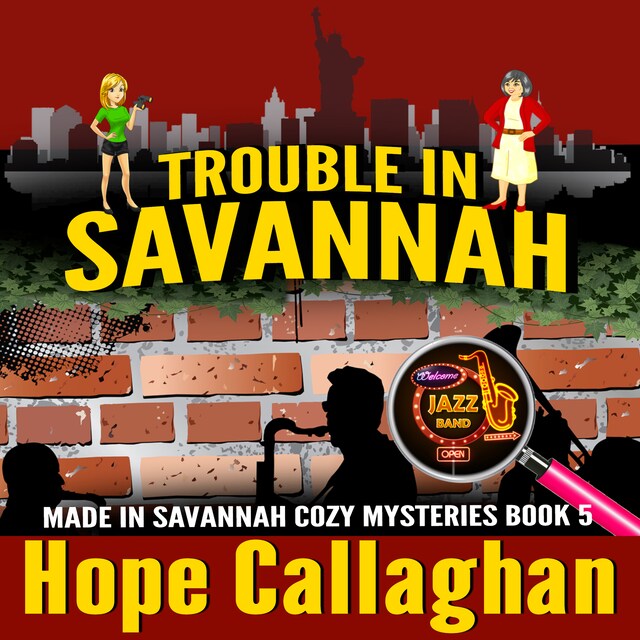 Book cover for Trouble in Savannah