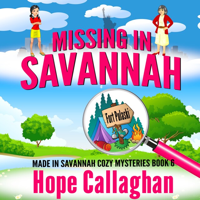 Couverture de livre pour Missing in Savannah