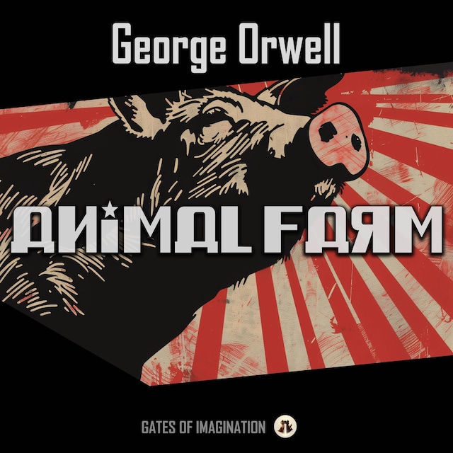 Copertina del libro per Animal Farm