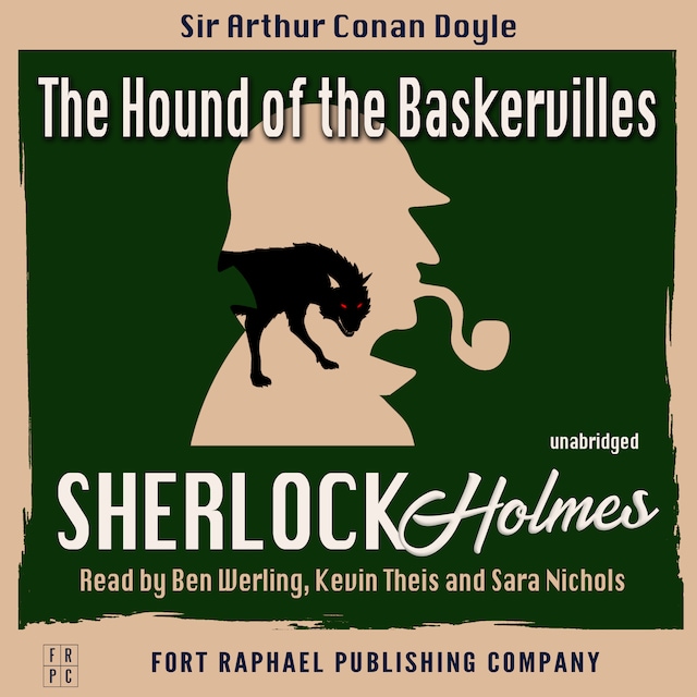 Portada de libro para The Hound of the Baskervilles - A Sherlock Holmes Mystery