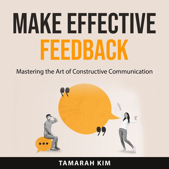 Portada de libro para Make Effective Feedback