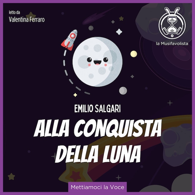 Book cover for Alla conquista della Luna