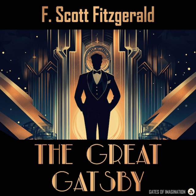 Book cover for The Great Gatsby