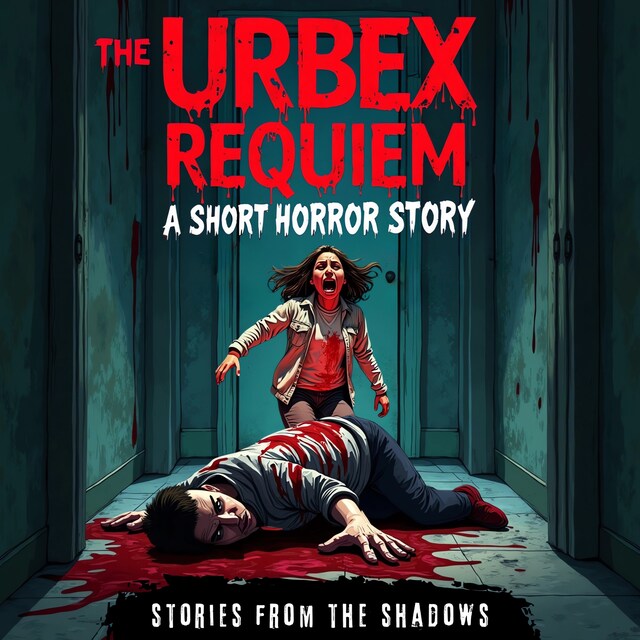 Book cover for The Urbex Requiem. A Short  Horror Story