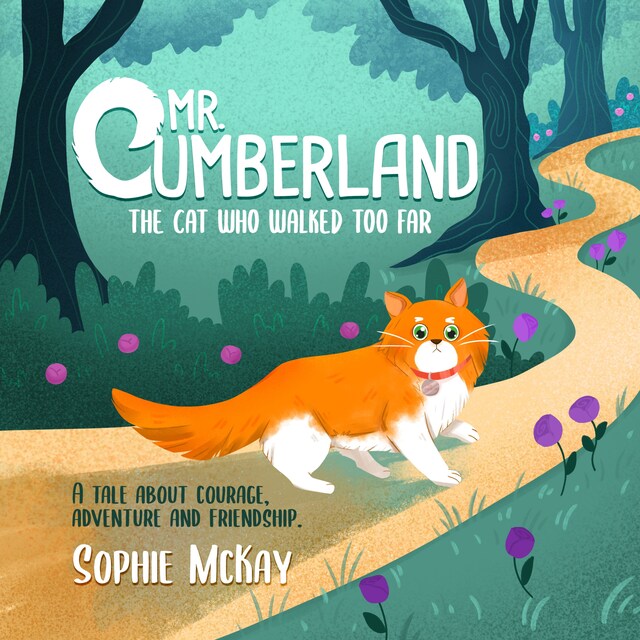 Buchcover für Mr Cumberland, the cat who walked too far