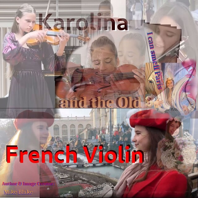 Book cover for Karolina ~ and the Old French Violin.