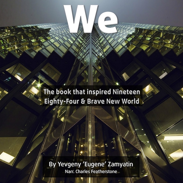 We Book cover for We