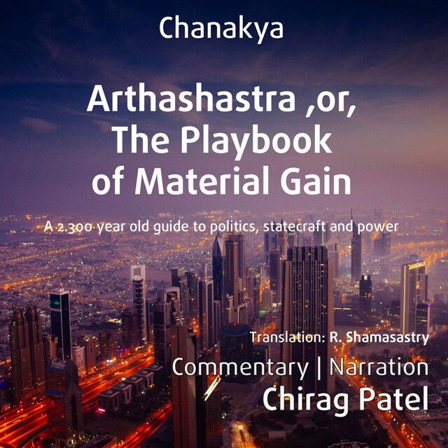 Book cover for Arthashastra, or, The Playbook of Material Gain