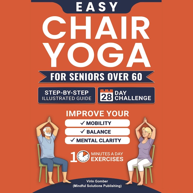 Book cover for Easy Chair Yoga for Seniors Over 60