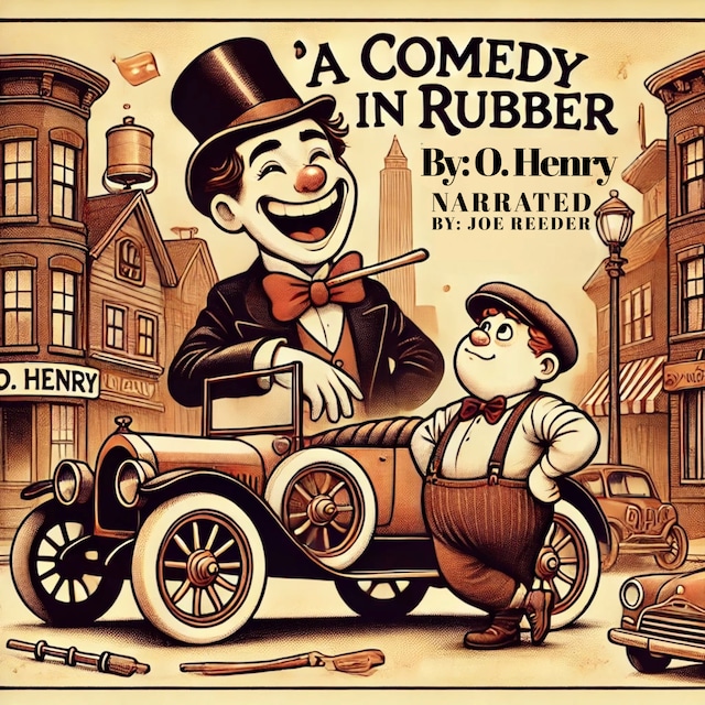 Kirjankansi teokselle A Comedy In Rubber