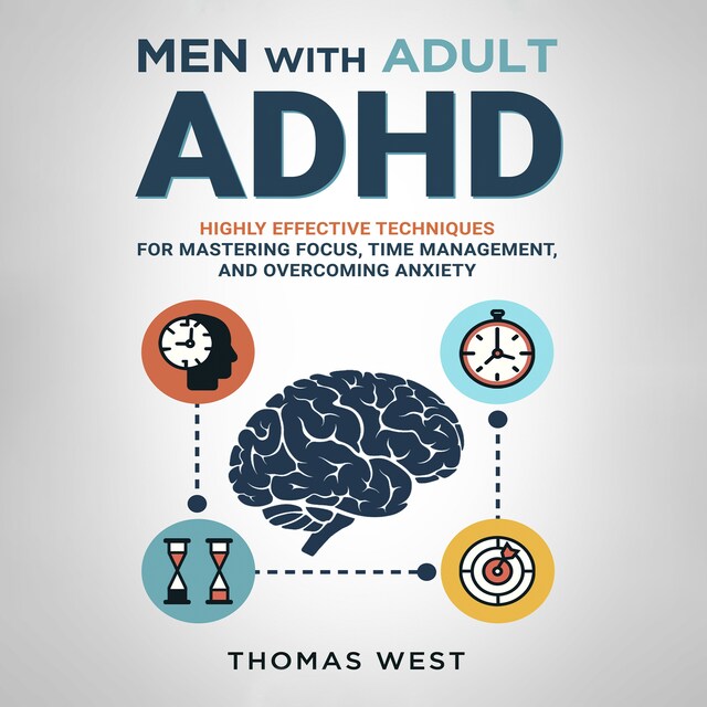 Book cover for Men With Adult ADHD