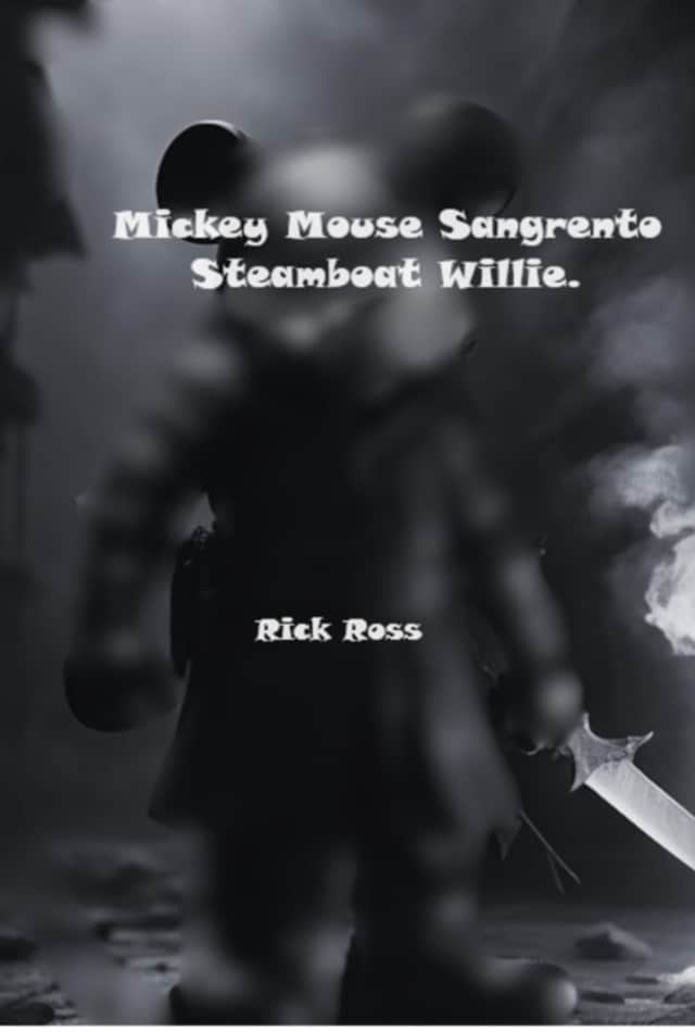 Book cover for Mickey Mouse Sangrento Steamboat Willie.