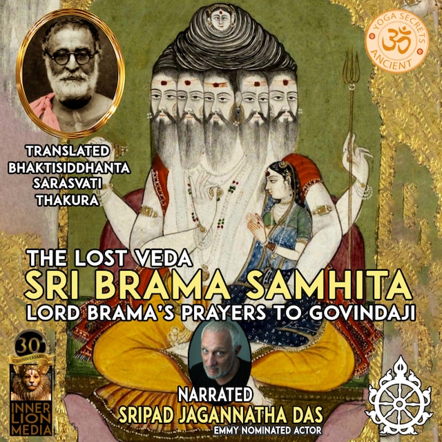 Book cover for The Lost Veda Sri Brama Samhita