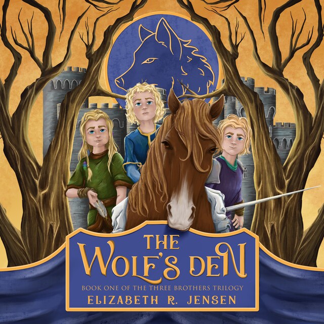 Portada de libro para The Wolf's Den