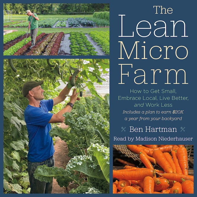 Book cover for The Lean Micro Farm