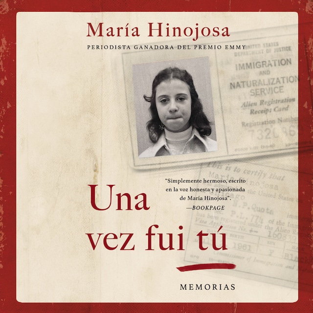 Book cover for Una vez fui tú (Once I Was You Spanish Edition)