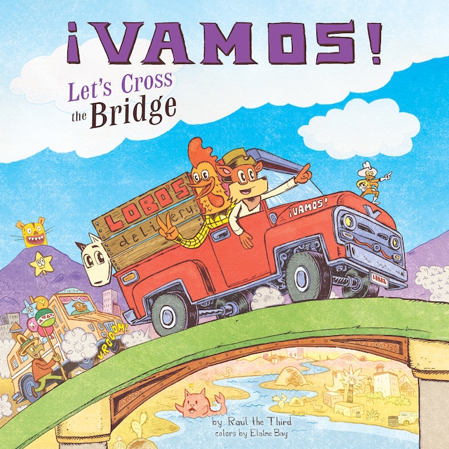 Copertina del libro per ¡Vamos! Let's Cross the Bridge