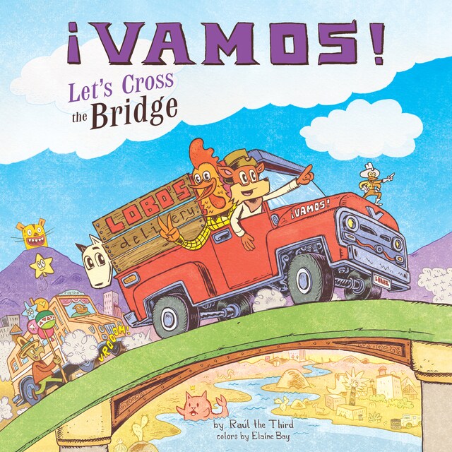 Copertina del libro per ¡Vamos! Let's Cross the Bridge