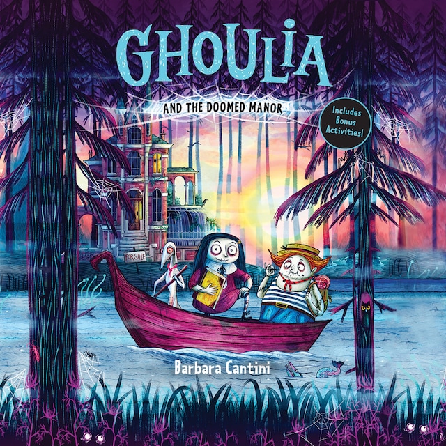 Couverture de livre pour Ghoulia and the Doomed Manor