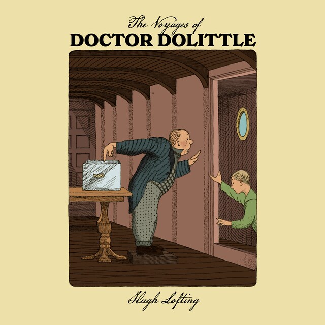 Kirjankansi teokselle The Voyages of Doctor Dolittle