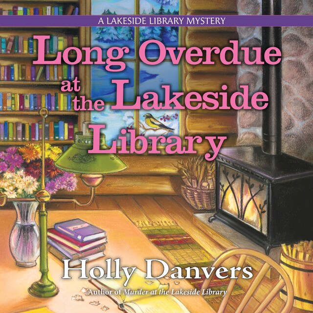 Book cover for Long Overdue at the Lakeside Library