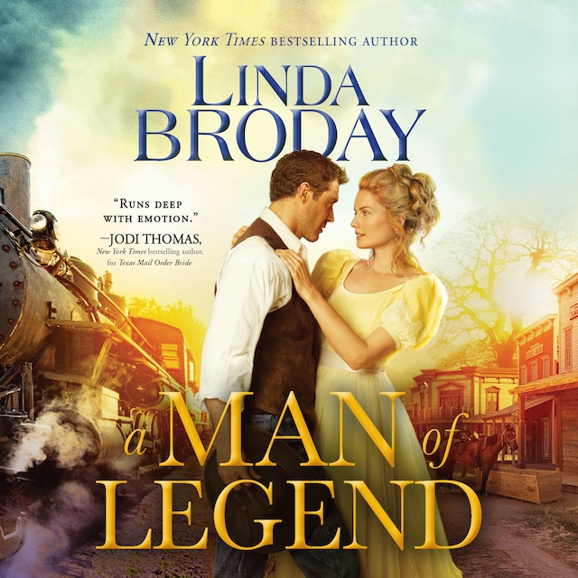Book cover for A Man of Legend