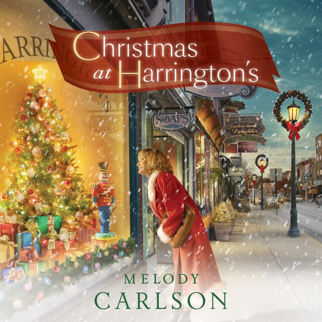 Book cover for Christmas at Harrington's