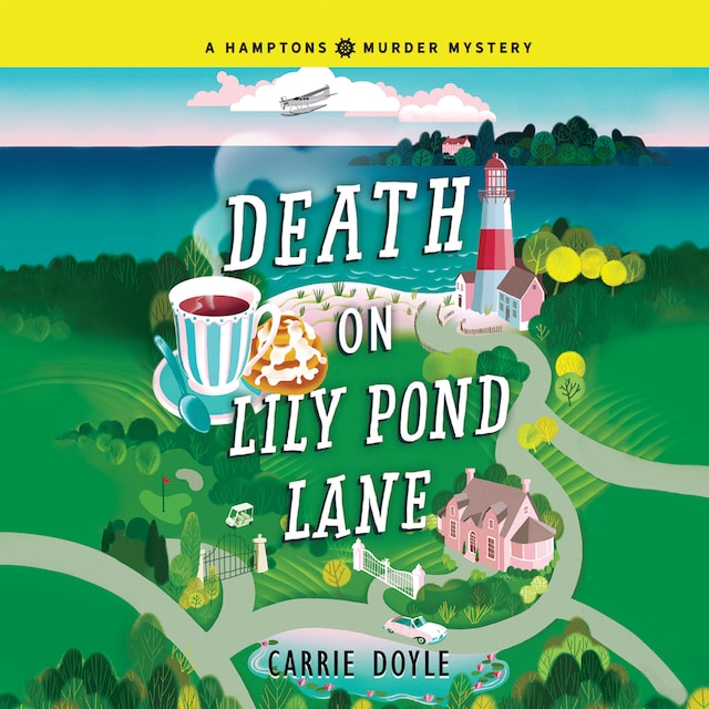 Book cover for Death on Lily Pond Lane