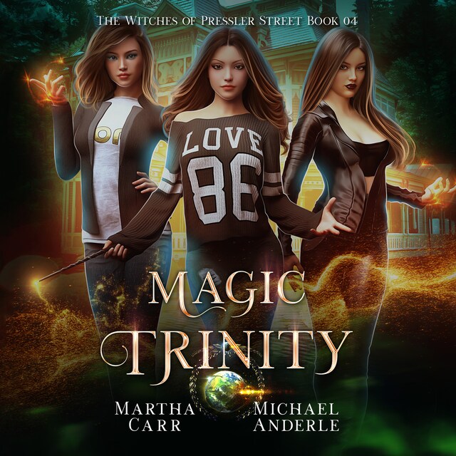 Kirjankansi teokselle Magic Trinity