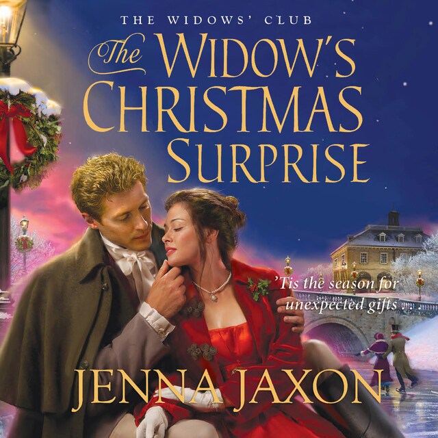 Book cover for The Widow's Christmas Surprise