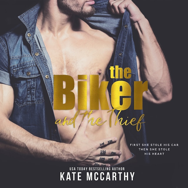 Kirjankansi teokselle The Biker and the Thief