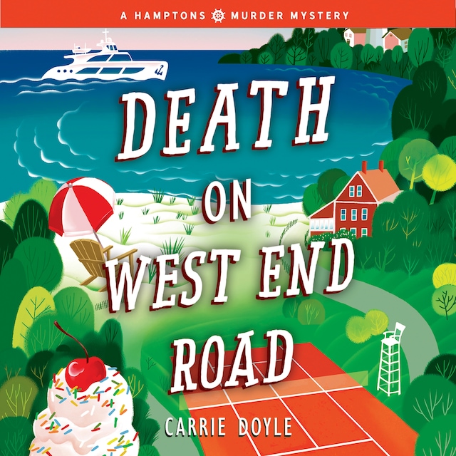 Book cover for Death on West End Road