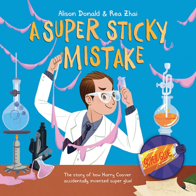 Boekomslag van A Super Sticky Mistake
