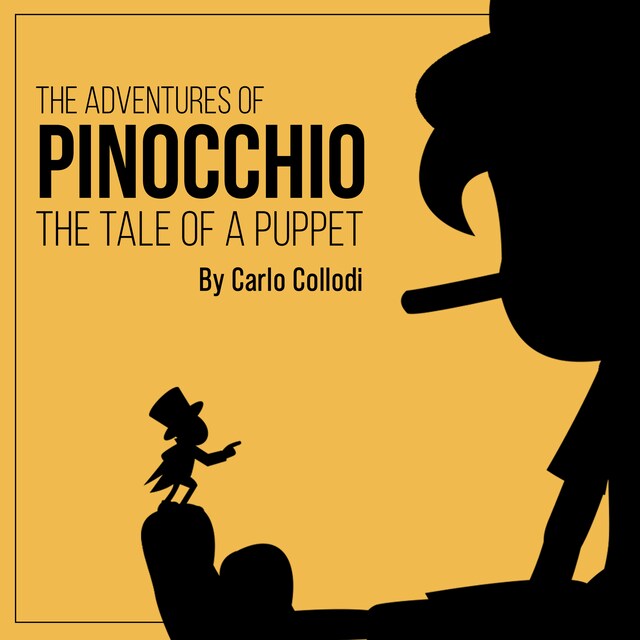 Kirjankansi teokselle The Adventures of Pinocchio