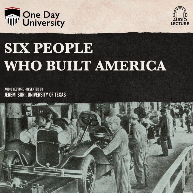 Book cover for Six People Who Built America