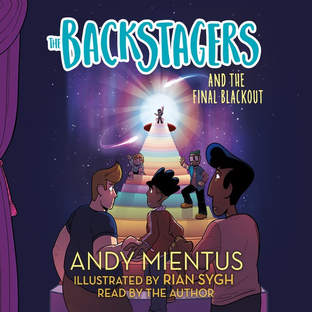 Book cover for The Backstagers and the Final Blackout