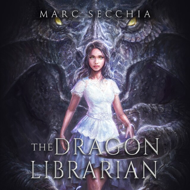 Kirjankansi teokselle The Dragon Librarian