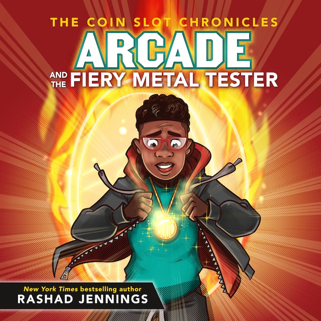 Book cover for Arcade and the Fiery Metal Tester