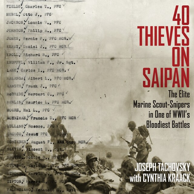 Buchcover für 40 Thieves on Saipan
