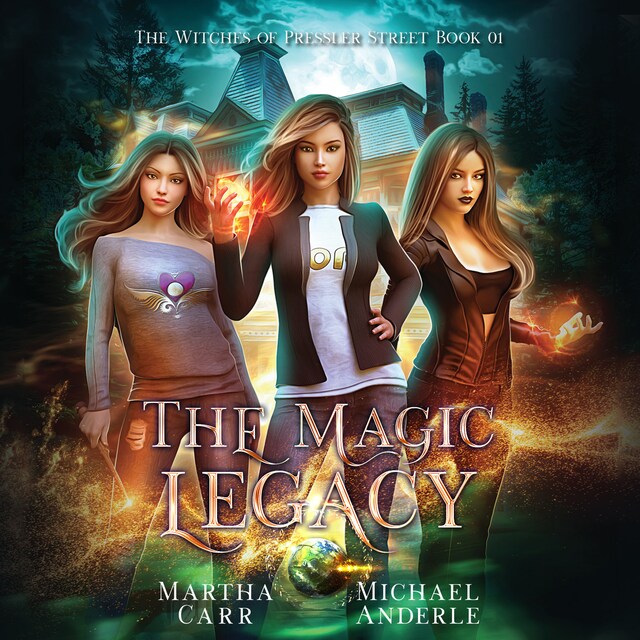 Book cover for The Magic Legacy