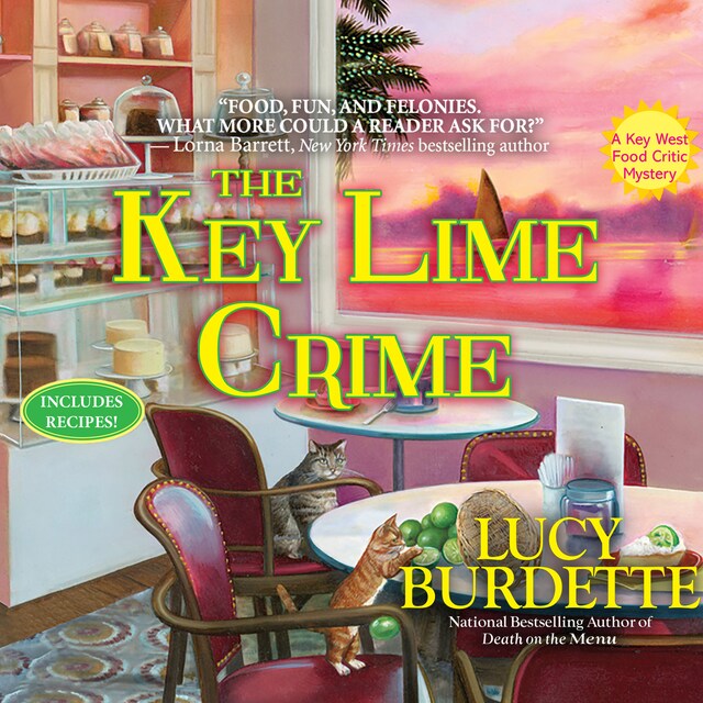 Book cover for The Key Lime Crime
