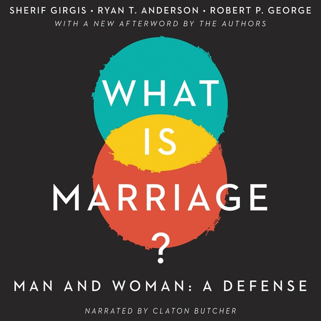 Couverture de livre pour What Is Marriage?