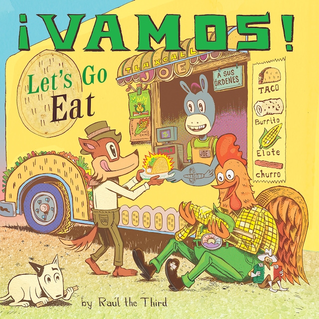 Book cover for ¡Vamos! Let's Go Eat