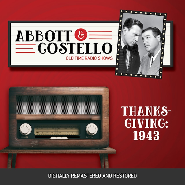 Kirjankansi teokselle Abbott and Costello: Thanksgiving 1943