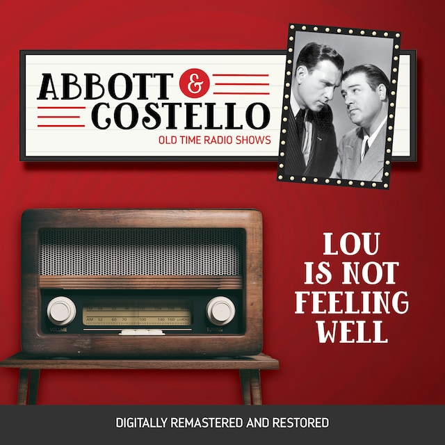 Book cover for Abbott and Costello: Lou Is Not Feeling Well
