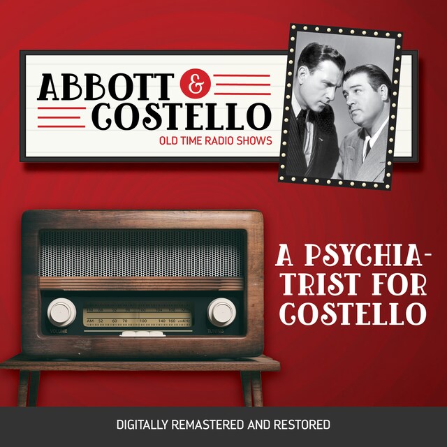 Book cover for Abbott and Costello: A Psychiatrist for Costello