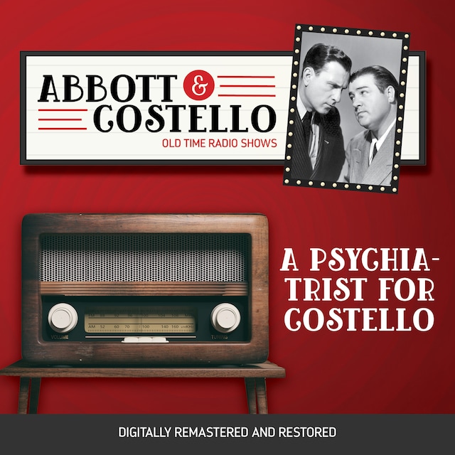 Book cover for Abbott and Costello: A Psychiatrist for Costello